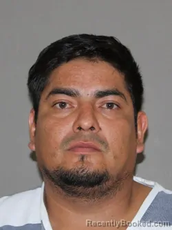 Mugshot of Gustavo Perez Flores booked in Denton County, Texas on September 28, 2026