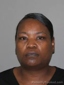 Mugshot of Tiffany Stowers booked in Denton County, Texas on October 2, 2026
