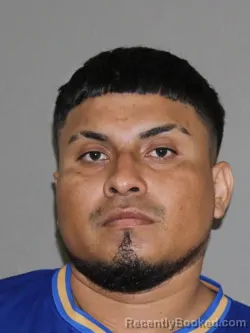 Mugshot of Wilfredo Barahona-Guevara booked in Denton County, Texas on October 3, 2026