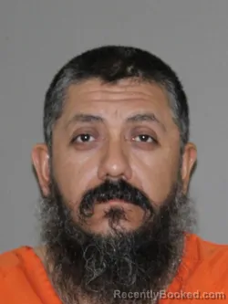 Mugshot of Lazaro Perez booked in Denton County, Texas on October 3, 2026