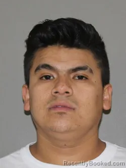 Mugshot of Luis A Aguilar Gaona booked in Denton County, Texas on October 5, 2026