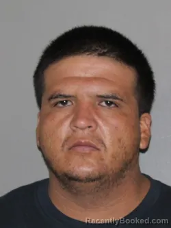 Mugshot of Roel A Martinez Zavala booked in Denton County, Texas on October 5, 2026