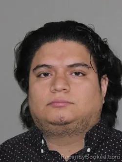 Mugshot of Javier T Santana booked in Denton County, Texas on October 7, 2026