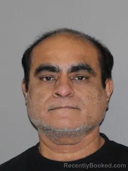 Mugshot of Rafiq H Lakhani booked in Denton County, Texas on October 8, 2026