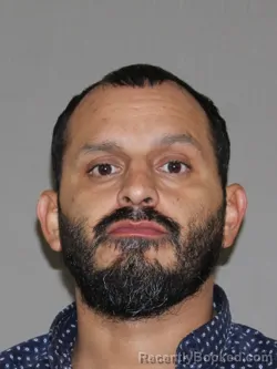 Mugshot of Luis Uriza booked in Denton County, Texas on October 11, 2026