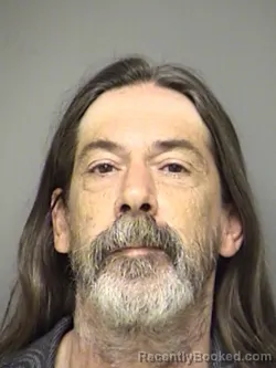 Mugshot of Randy A Splawn booked in Denton County, Texas on September 27, 2026