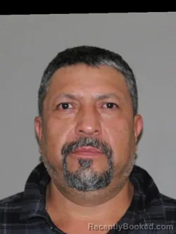 Mugshot of Jose B Flores booked in Denton County, Texas on June 13, 2026