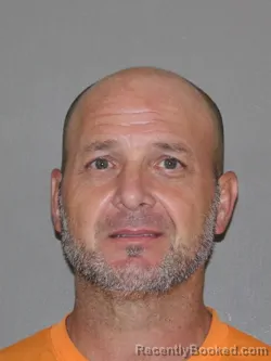 Booking photo from Denton County, Texas