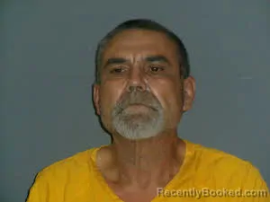 Mugshot of Robert Anthony Trevino booked in DeWitt County, Texas on March 30, 2026