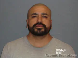 Mugshot of Raul De Jesus Vazquez booked in DeWitt County, Texas on April 4, 2026