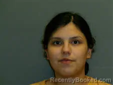 Mugshot of Lillianna Marie Longoria booked in DeWitt County, Texas on April 21, 2026