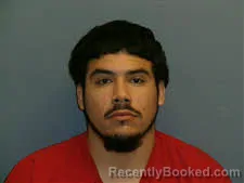 Mugshot of Xavier Michael Salinas booked in DeWitt County, Texas on May 16, 2026