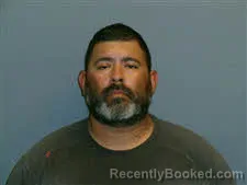 Mugshot of Christopher Lee Arguellez booked in DeWitt County, Texas on June 8, 2026