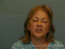Mugshot of Tina Marie Garcia booked in DeWitt County, Texas on June 26, 2026