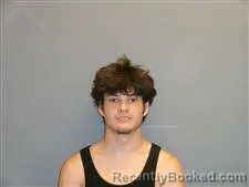 Mugshot of Maxwell Platt booked in DeWitt County, Texas on July 5, 2026