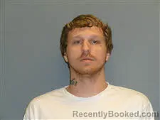 Mugshot of Tyler Danish booked in DeWitt County, Texas on July 6, 2026