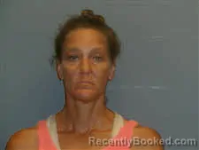 Mugshot of Brandy Kay Ryan booked in DeWitt County, Texas on July 27, 2026
