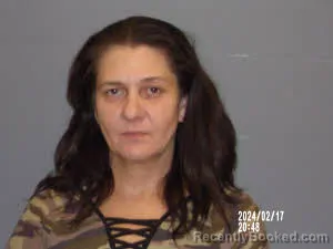 Mugshot of Wendy Saunders Curry booked in DeWitt County, Texas on July 27, 2026