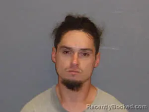 Mugshot of Travis Dewayne Shockley booked in DeWitt County, Texas on August 13, 2026
