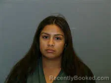 Mugshot of Emerie Faith Pena booked in DeWitt County, Texas on August 30, 2026