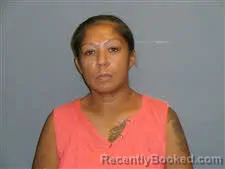 Mugshot of Mary Elizabeth Garza booked in DeWitt County, Texas on September 4, 2026