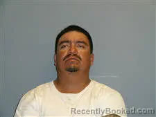 Mugshot of Emilio Reyes Aguilar booked in DeWitt County, Texas on October 6, 2026