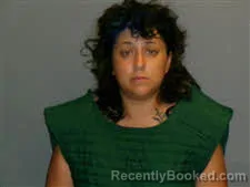 Mugshot of Gabrielle Marie Spagnola booked in DeWitt County, Texas on October 7, 2026