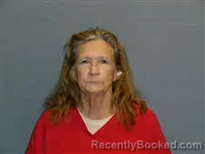 Mugshot of Brenda Louise Foxell booked in DeWitt County, Texas on October 12, 2026