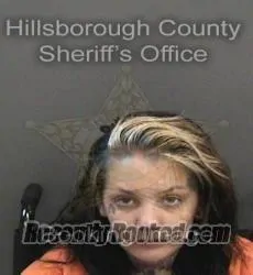 Booking photo from Hillsborough County, Florida