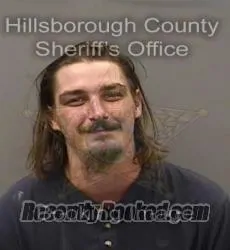 Booking photo from Hillsborough County, Florida