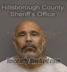 Booking photo from Hillsborough County, Florida