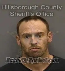 Booking photo from Hillsborough County, Florida