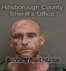 Booking photo from Hillsborough County, Florida