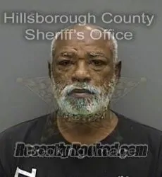 Booking photo from Hillsborough County, Florida