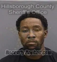Booking photo from Hillsborough County, Florida