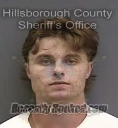 Booking photo from Hillsborough County, Florida