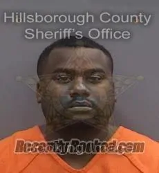 Booking photo from Hillsborough County, Florida