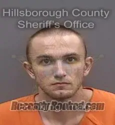 Booking photo from Hillsborough County, Florida