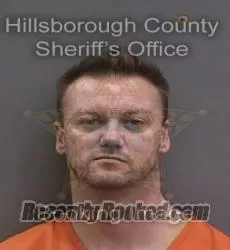 Booking photo from Hillsborough County, Florida