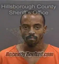 Booking photo from Hillsborough County, Florida