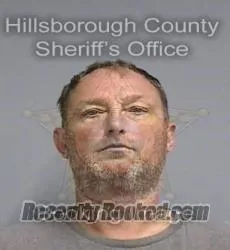 Booking photo from Hillsborough County, Florida