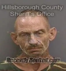 Booking photo from Hillsborough County, Florida