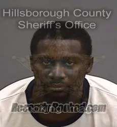 Booking photo from Hillsborough County, Florida