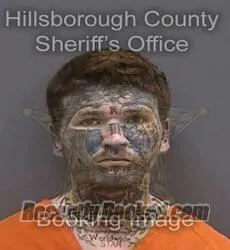 Booking photo from Hillsborough County, Florida
