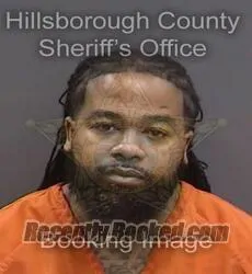 Booking photo from Hillsborough County, Florida