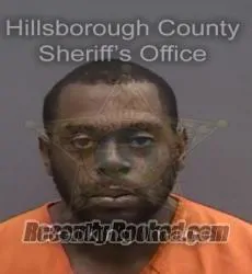 Booking photo from Hillsborough County, Florida