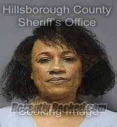 Booking photo from Hillsborough County, Florida