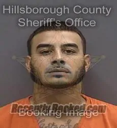 Booking photo from Hillsborough County, Florida