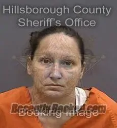 Booking photo from Hillsborough County, Florida