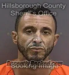 Booking photo from Hillsborough County, Florida